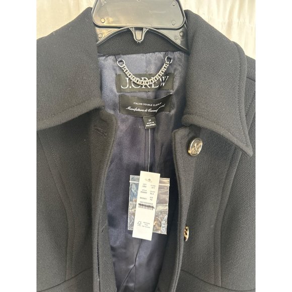 J Crew New lady day topcoat in Italian double-cloth wool blend, BM966, Size 2P - Picture 3 of 4